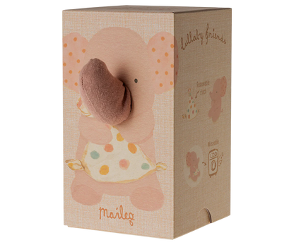 Maileg Carillon Lullaby Friends - Elefante - Rosa Antico - Apple Pie