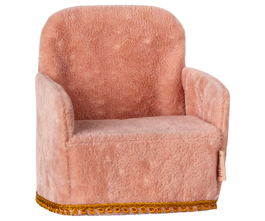 Maileg Poltrona per Topolini - Rosa - Apple Pie