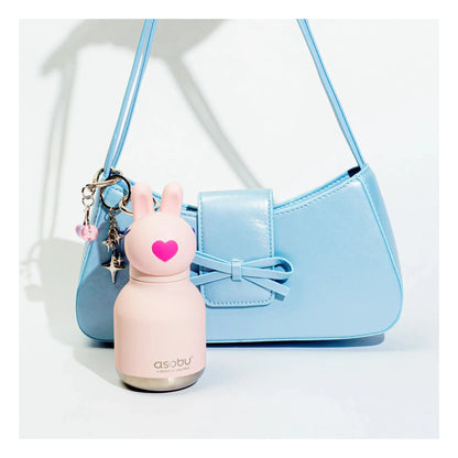 Tappo coniglietto rosa Asobu Mini Bestie Bunny