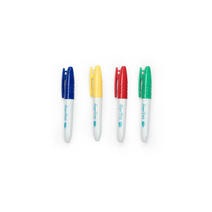 Moulin Roty Aujourd’hui c’est mercredi “Oggi è mercoledì” – Mini set in silicone da colorare con 4 pennarelli (3+)