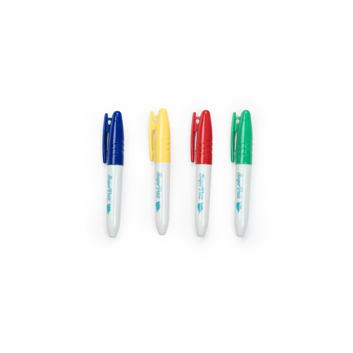 Moulin Roty – Set 8 Pennarelli Tamponi 2 in 1 – Collezione Les Loufoques