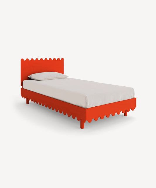 Oeuf Letto Singolo Moss - Rosso - Apple Pie