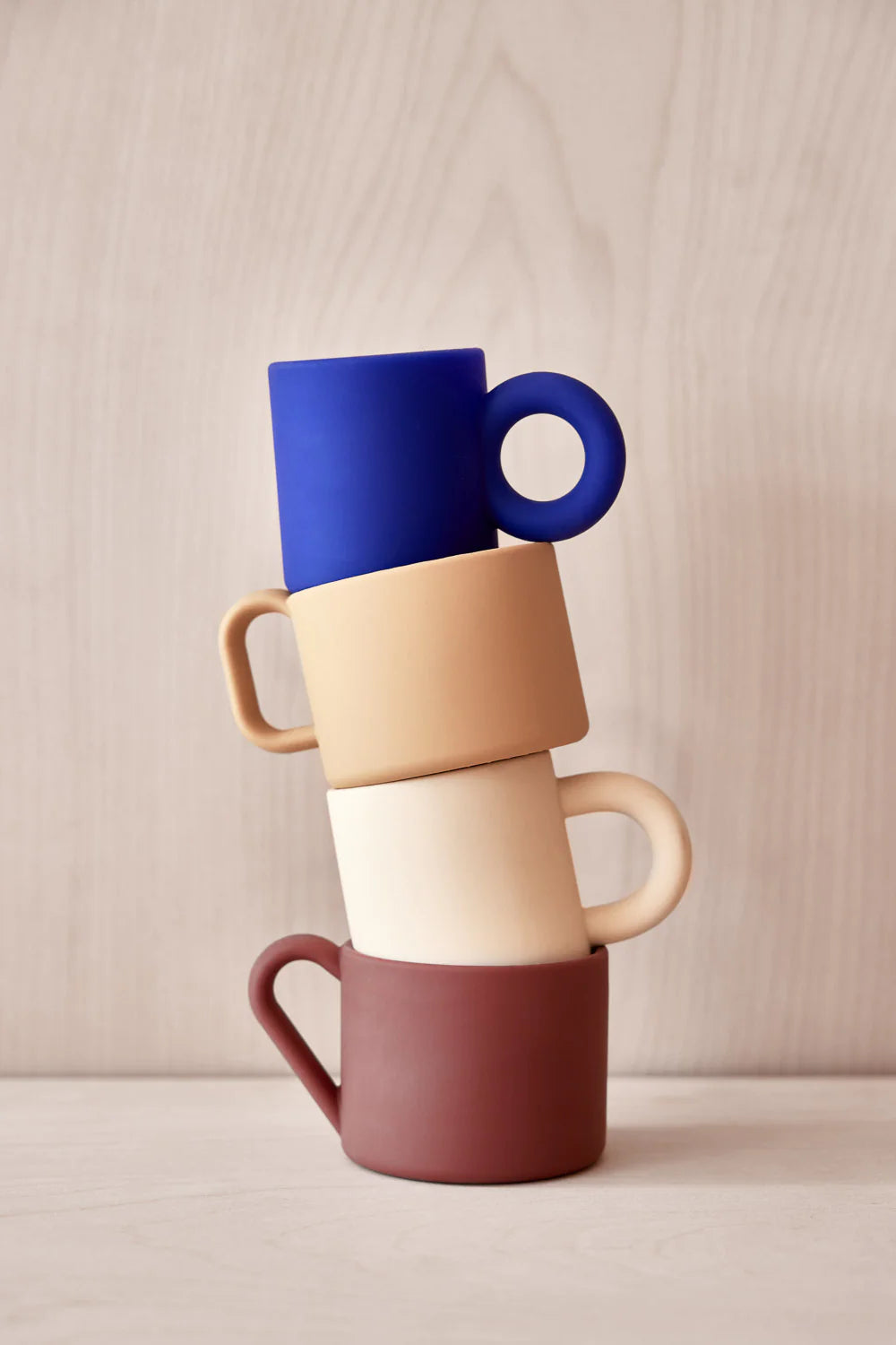 OYOY Set di 2 Tazza Nomu - Blu - Apple Pie