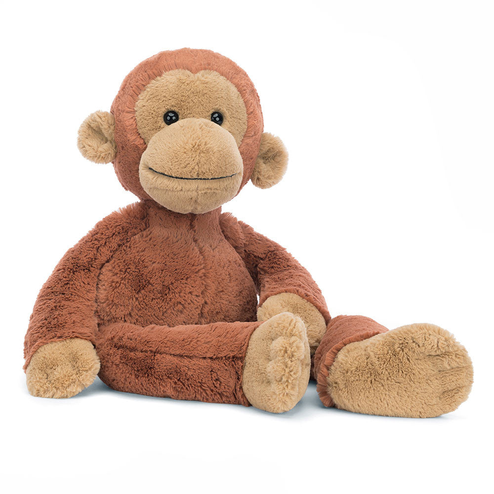 Jellycat Pongo Orangutan – Peluche Gigante da Abbracciare - Apple Pie