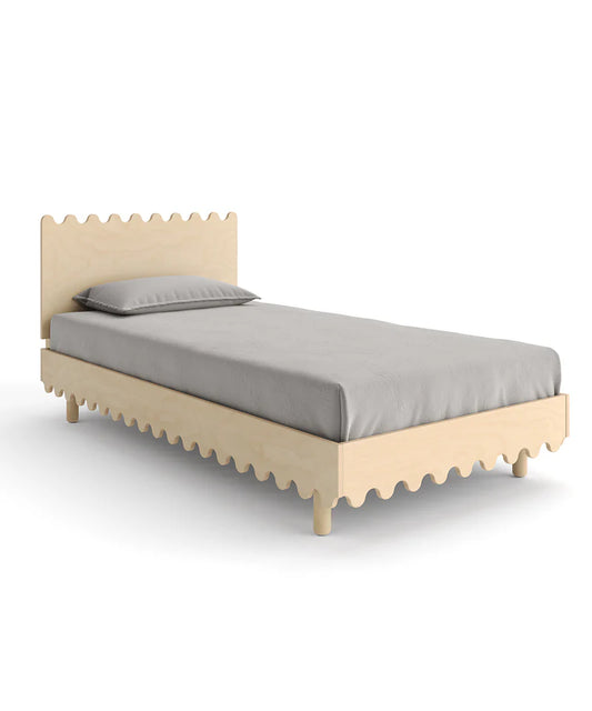 Oeuf Letto Singolo Moss - Betulla - Apple Pie