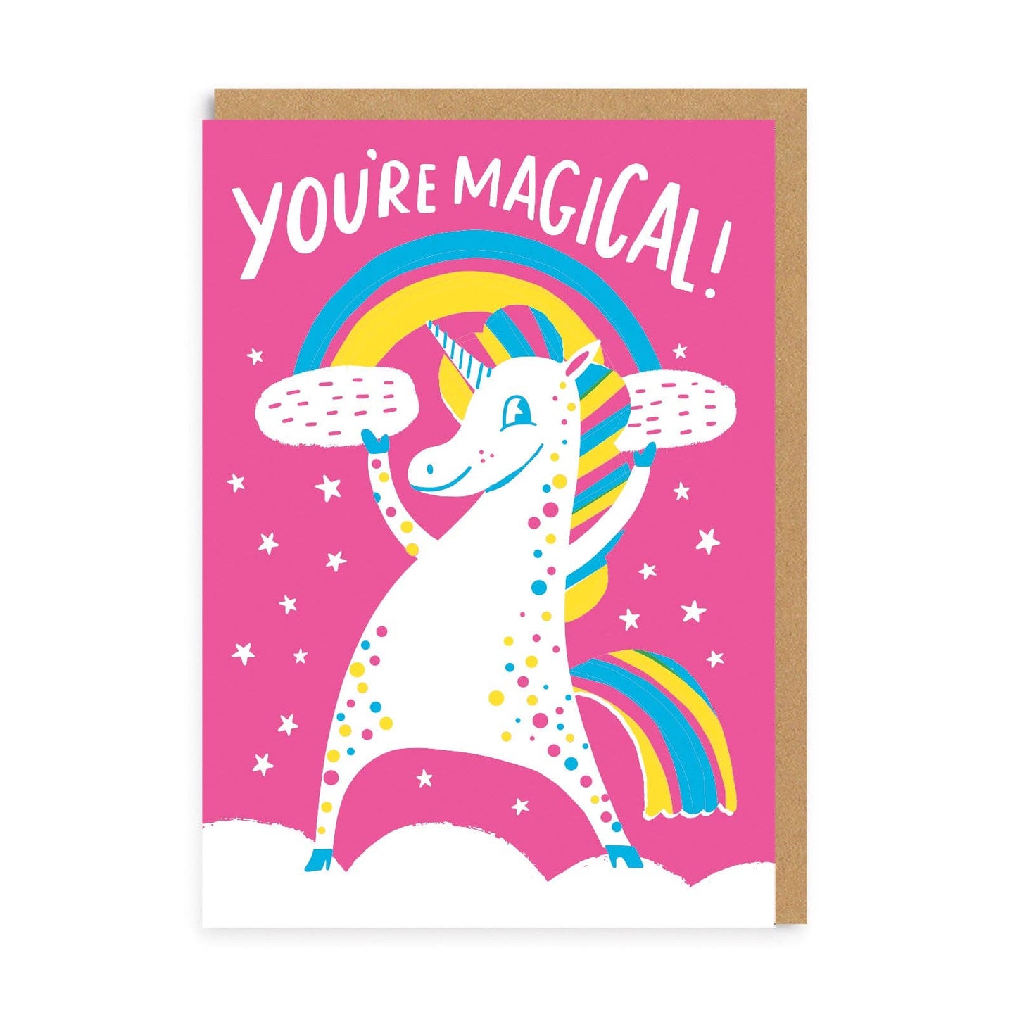 Ohh Deer  Biglietto di Auguri - You're Magical Unicorn Greeting Card - Apple Pie
