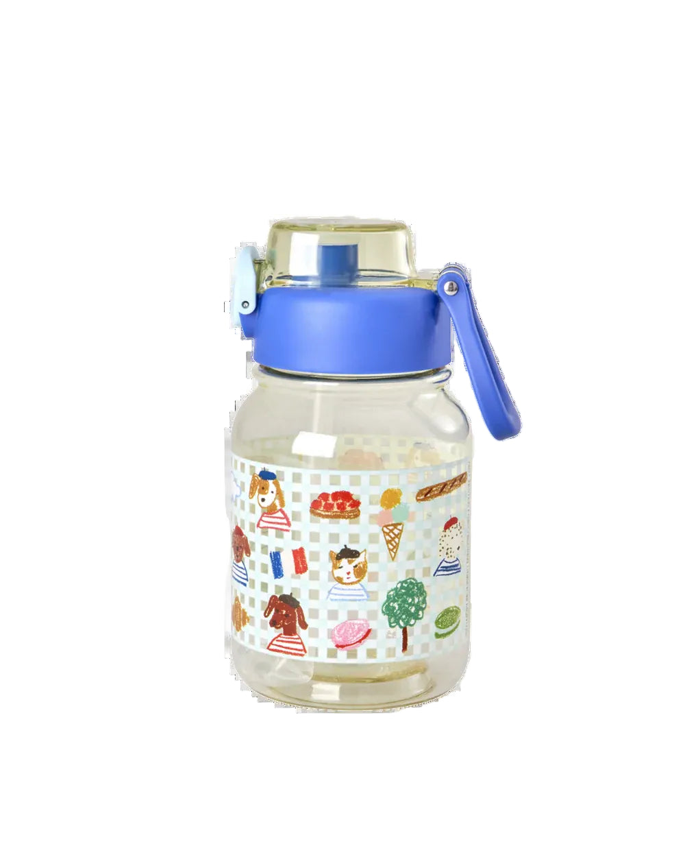 RICE Borraccia in Tritan – kids in Paris Blue (700 ml) - IN ARRIVO