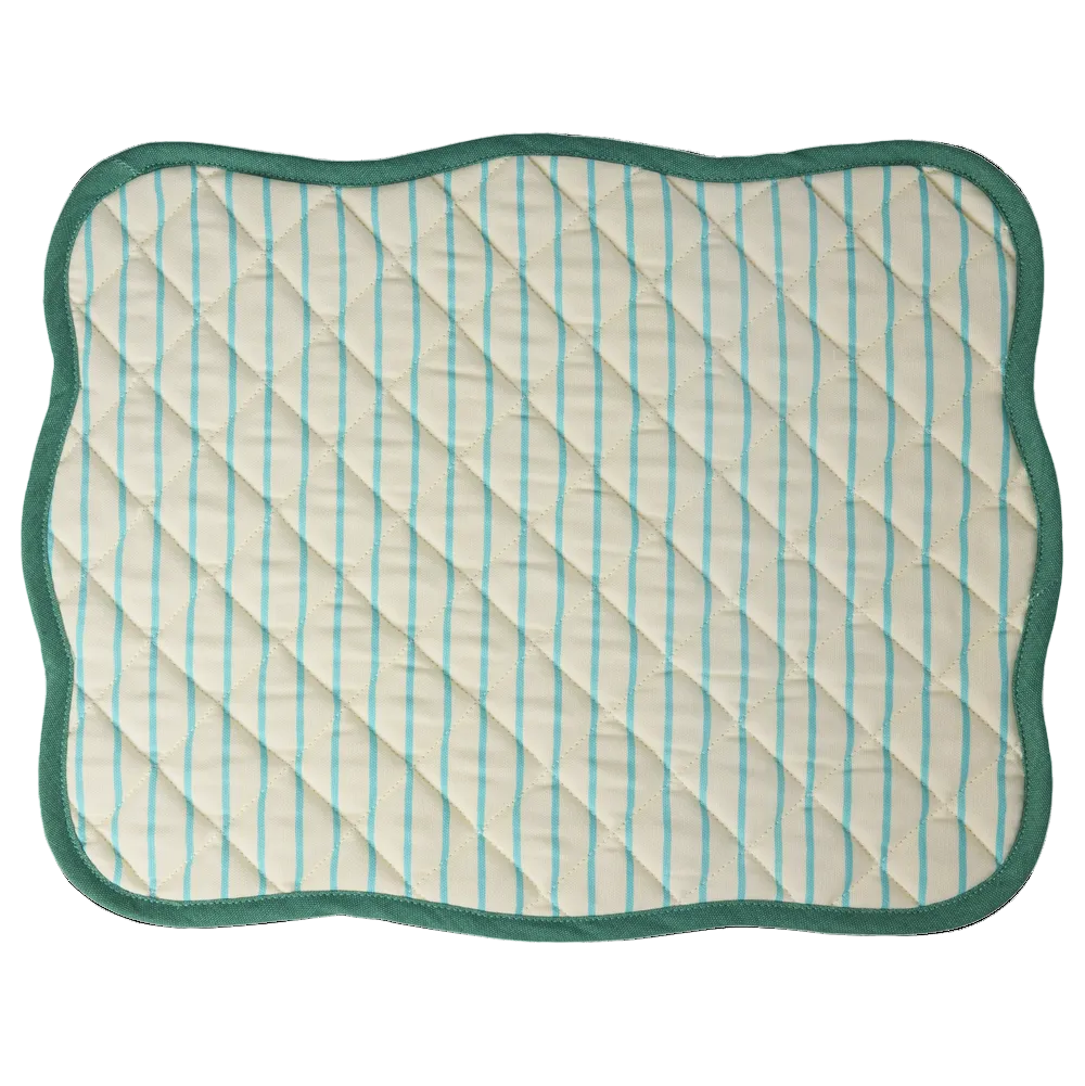 Tovaglietta Americana in Cotone Verde – Rice Denmark