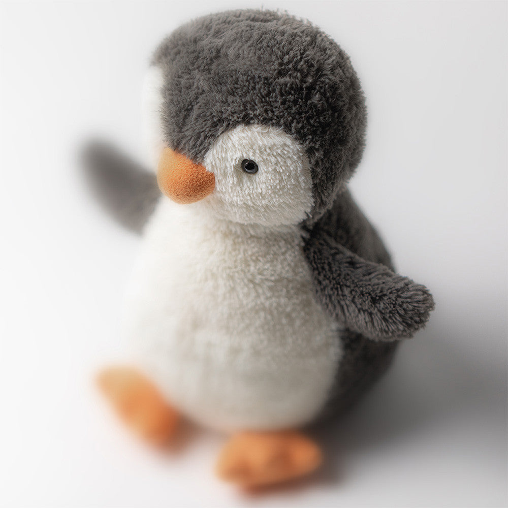 Peluche Jellycat Peanut Penguin Really Big, pinguino grigio