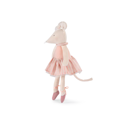 Moulin Roty La Petite École de Danse – Peluche Topolina Anna Rosa 35 cm