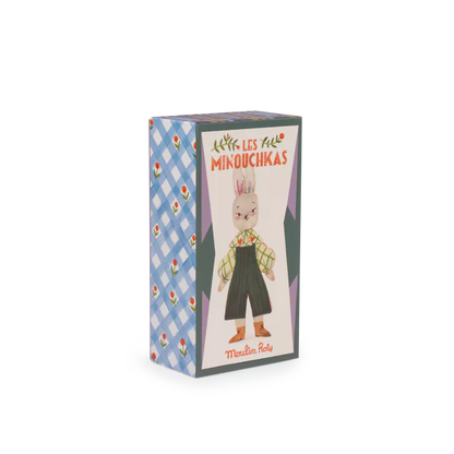Moulin Roty – Bambola Articolata Nine la Coniglietta 25 cm – Collezione Les Minouchkas