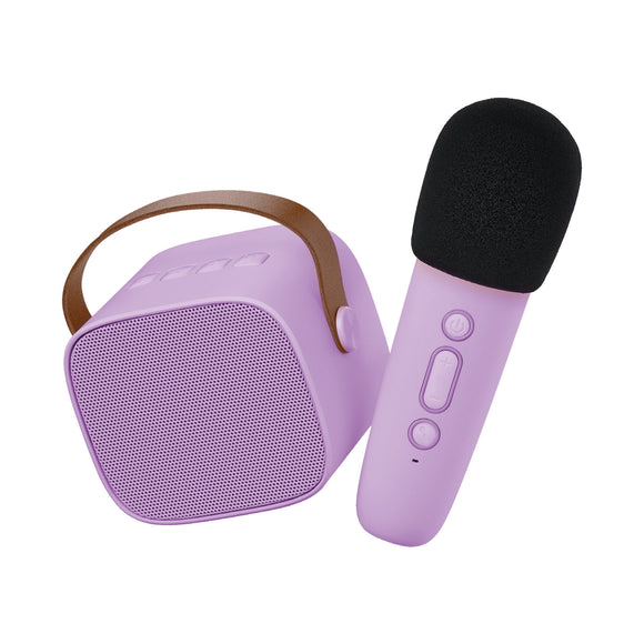 Cassa Bluetooth con Microfono Wireless - Viola - Trova il tuo X Factor - Apple Pie