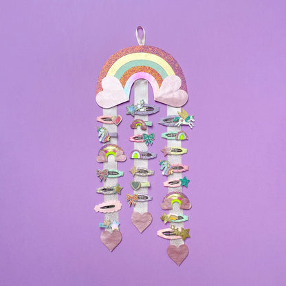 Porta Mollette Bambina Arcobaleno Mimi & Lula Rainbow Wall Hanger