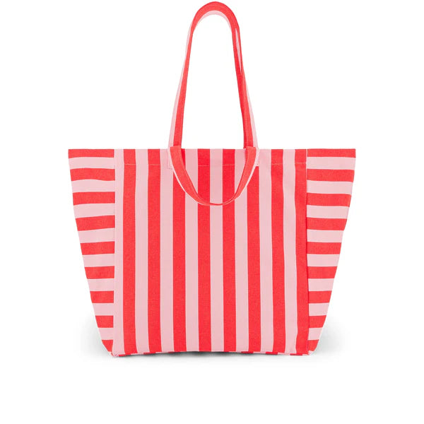 Rose in April Borsa Tote - Righe Tomato/Candy Pink - Apple Pie