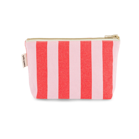 Rose in April Pochette Sofia Righe - Tomato e Candy Pink - Apple Pie