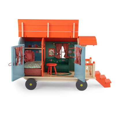 Roulotte in Legno Les Minouchkas – Moulin Roty