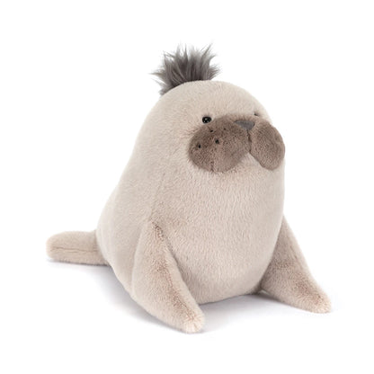Jellycat Roarwell Sea Lion peluche leone marino originale per cameretta bambini e regalo per amanti delle foche e animali marini