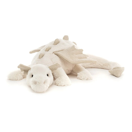 Peluche Snow Dragon Medio - Volare nella magia! - Apple Pie