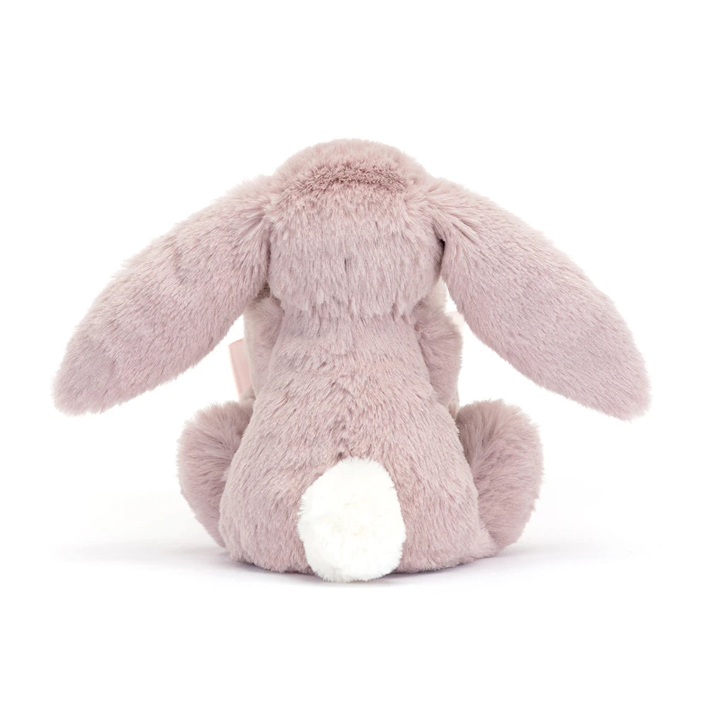 Jellycat Bashful Luxe Bunny Rosa Soother – Doudou Coniglietto Morbido