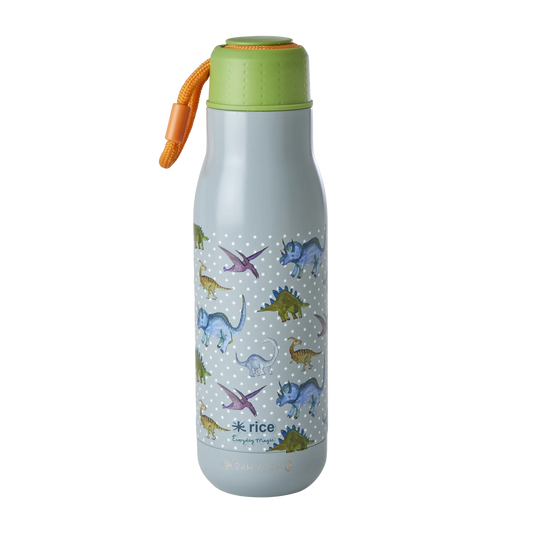 Borraccia Termica Rice Dinosauro - 500ml - Dino evergreen - Apple Pie