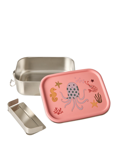 RICE Lunch Box in Acciaio Inox Piccola – Coral Ocean