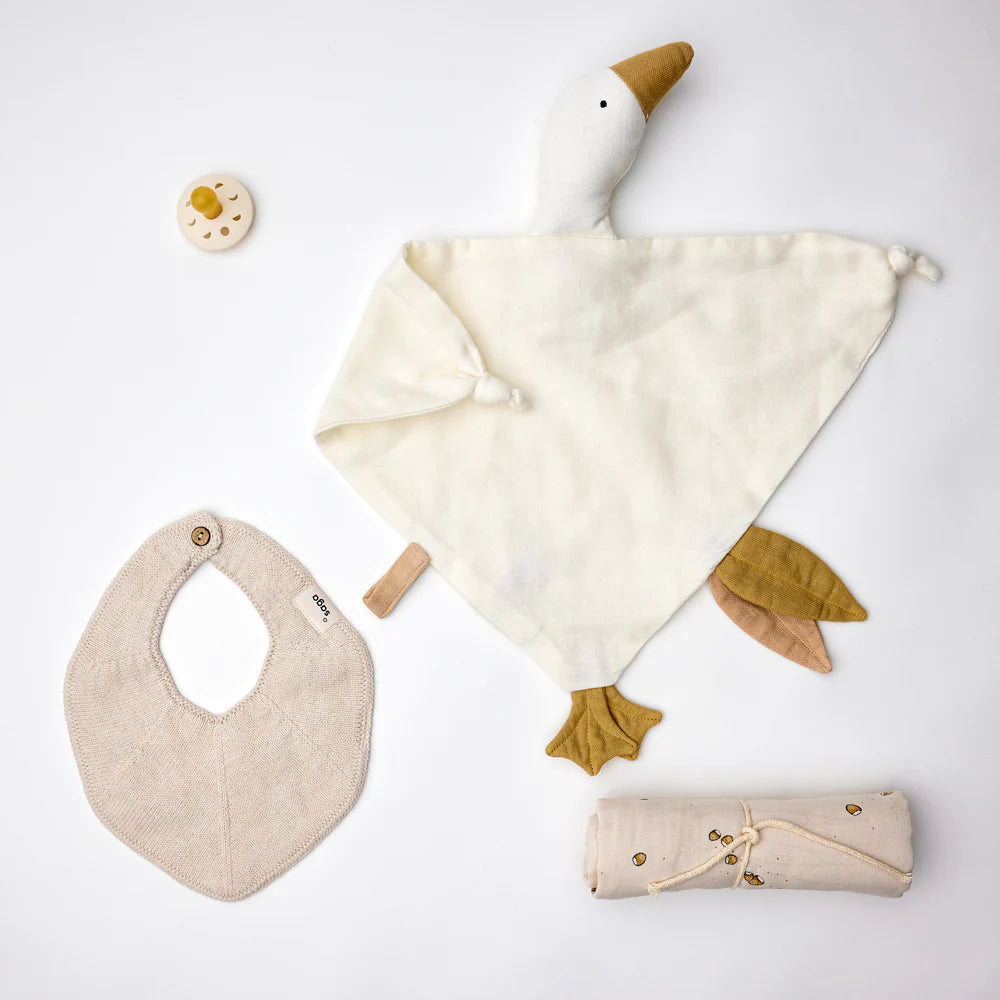 Cofanetto Regalo con Set Nascita in cotone bio - Vanilla Ice - Dolce e spiritoso - Apple Pie