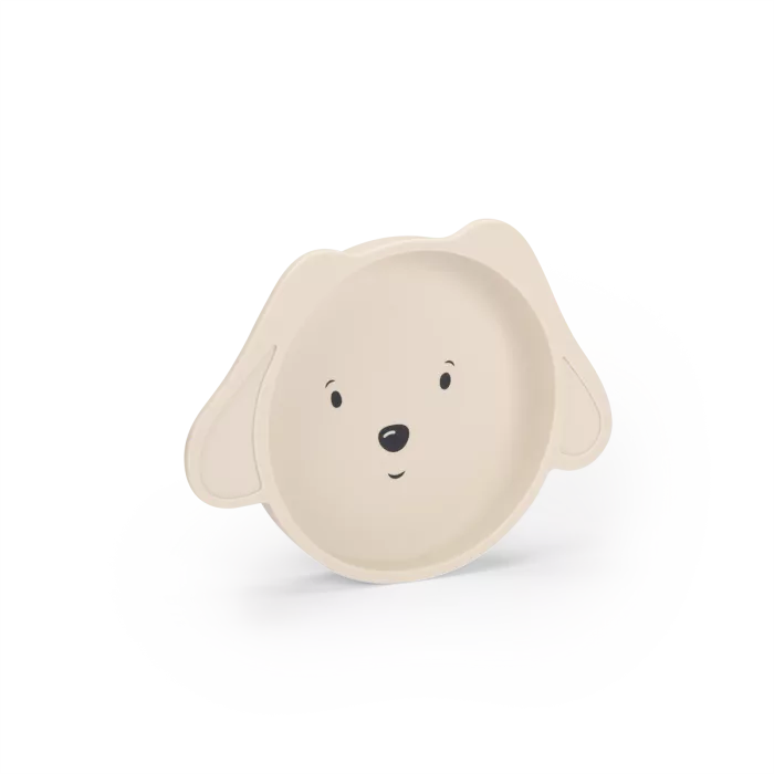 Moulin Roty Puce & Pilou – Set Pappa Silicone con Piatti e Tazza