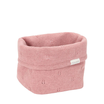 Cestino portaoggetti Little Dutch – Essentials Rosa (Small)