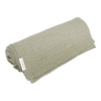 Little Dutch Swaddle in Mussola 120 x 120 cm - Olive - Apple Pie