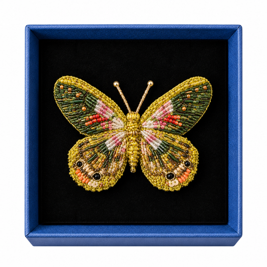 Trovelore – Spilla Ringlet Butterfly | Farfalla Ricamata a Mano