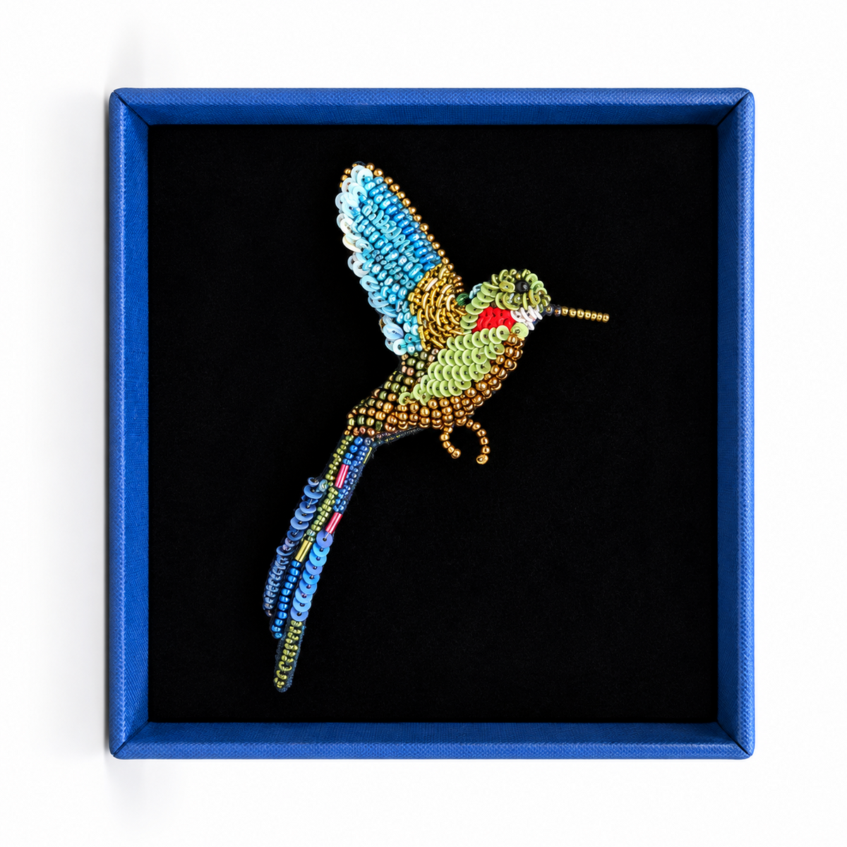 Trovelore Spilla Colibrì Tropical