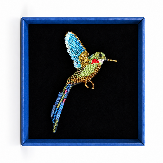 Trovelore Spilla Colibrì Tropical