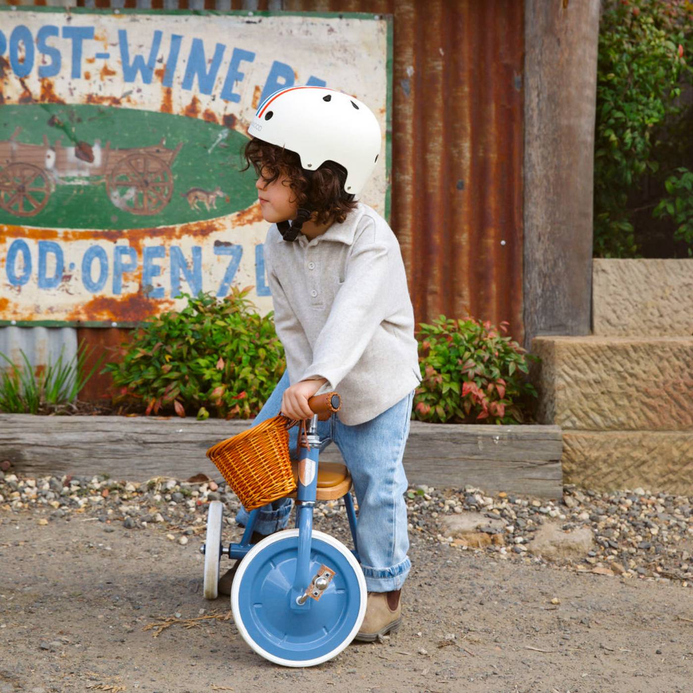 Triciclo Banwood Vintage – Per Bambini da 2 a 6 Anni (Disponibile in Vari Colori)