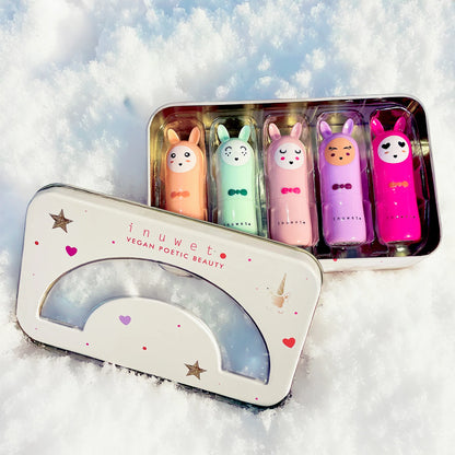 Inuwet – Rainbow Deluxe Box – Set 5 Burrocacao Profumati