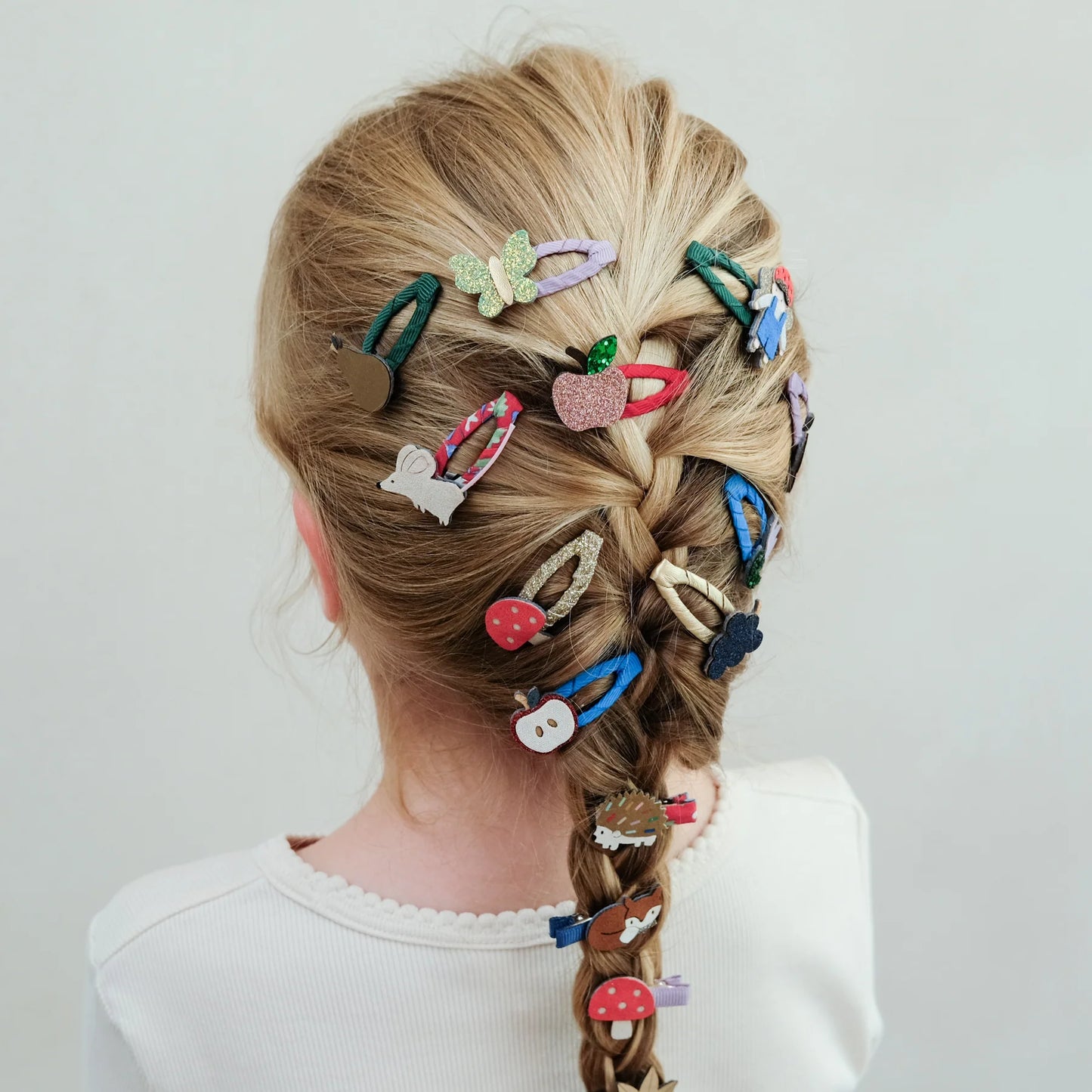 Mimi & Lula – Mollette / fermagli capelli Fruity Mini Clic Clacs (set 5 pezzi)