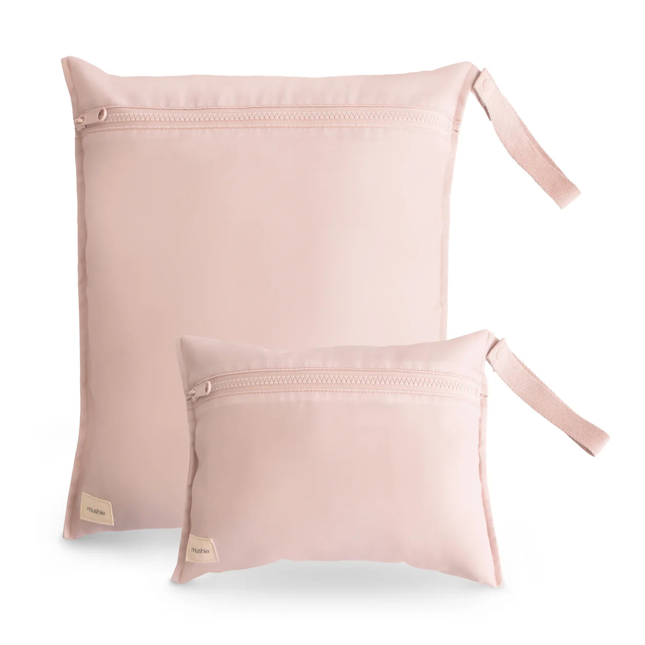 Mushie Set di Due Sacchetti per Indumenti Bagnati - Blush - Apple Pie