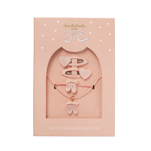 Set Regalo Danza Classica: Collana, Bracciale e Fermagli per Capelli