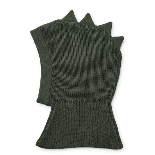 Liewood Balaclava Dino - Hunter Green - Apple Pie