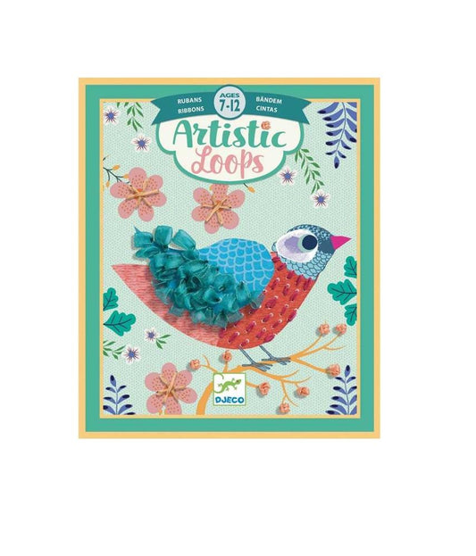 Djeco Artistic Loops - Kit Artistico Primavera - Apple Pie