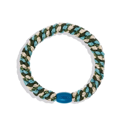 KKNEKKI Braccialetto/Elastico per i Capelli – Mix Army Teal