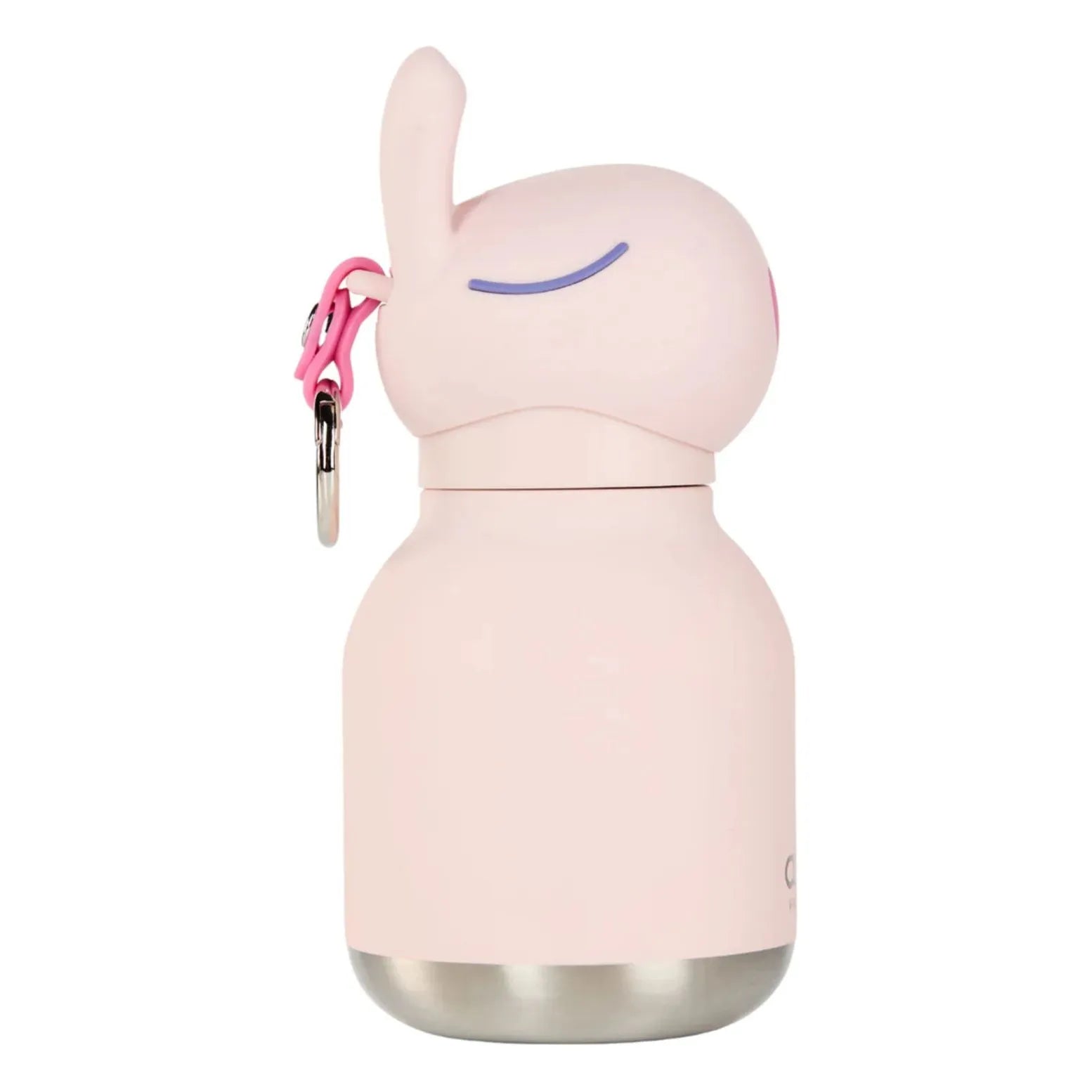 Asobu Mini Bestie Bunny borraccia termica bambini rosa coniglietto 200 ml