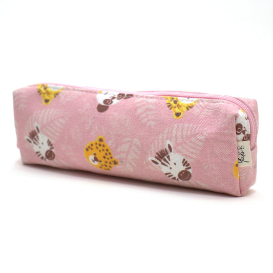 Astuccio rosa Jungle Carnival Yuko B visto frontalmente