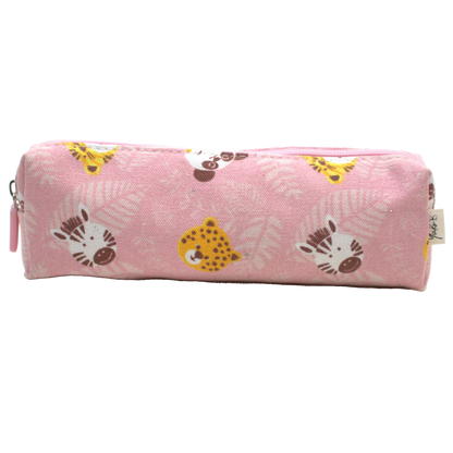 Astuccio Jungle Carnival rosa Yuko B vista laterale