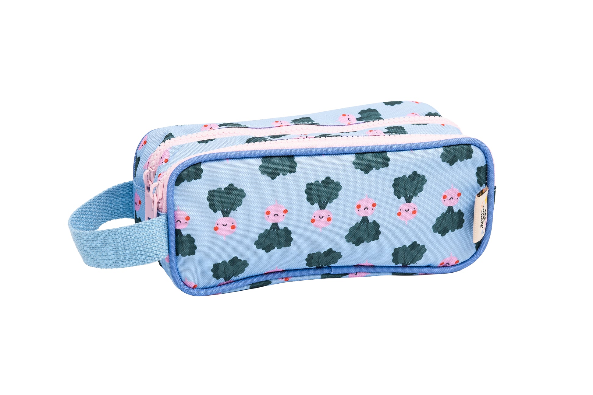 Astuccio scuola The Cotton Cloud Veggie Pals in rPET riciclato
