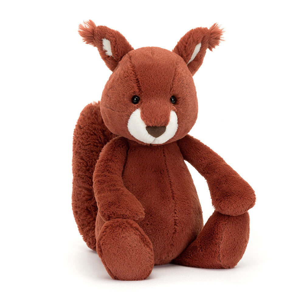 Jellycat Bashful Squirrel - Scoiattolo Timido e curioso - Apple Pie