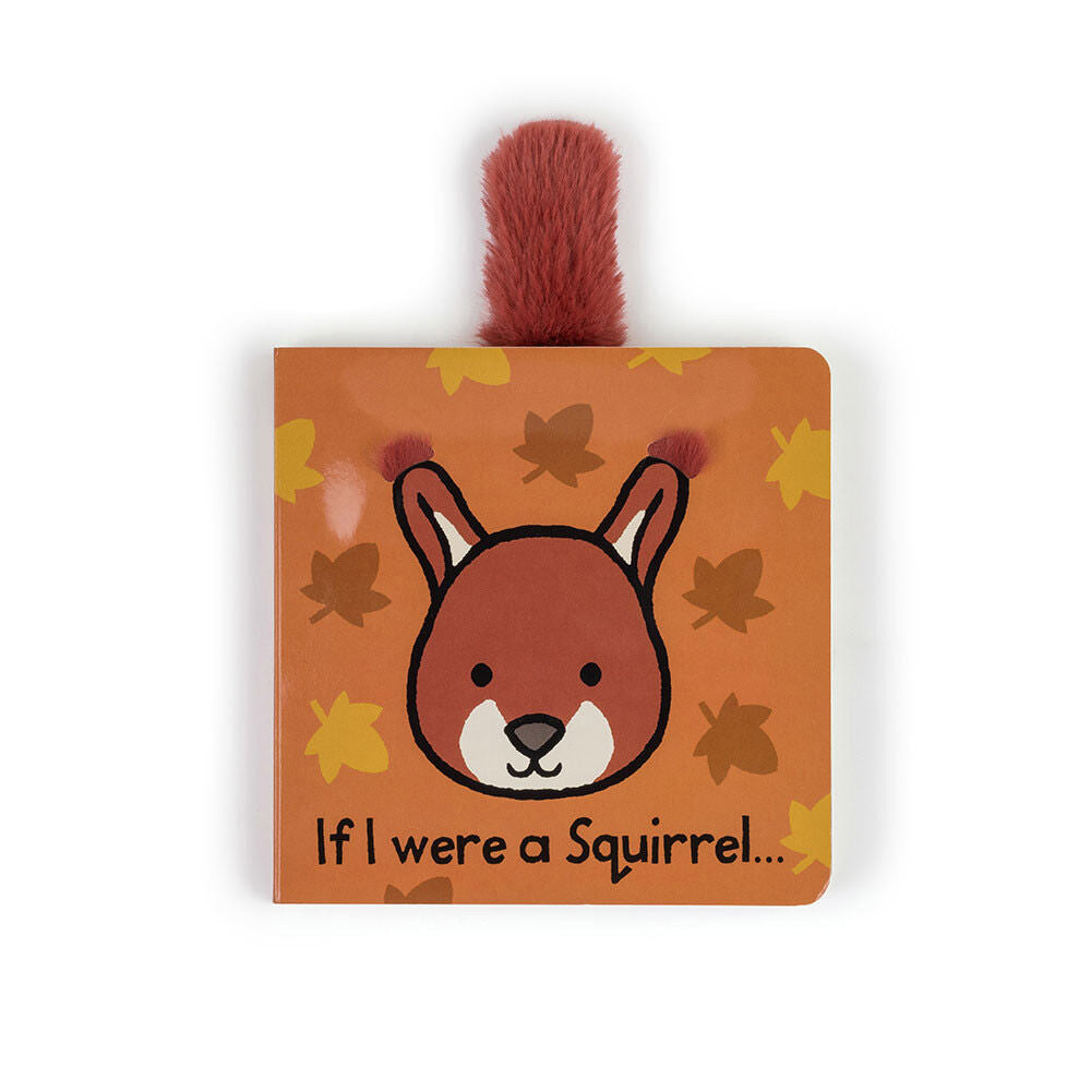 Jellycat Libro in inglese "If I were a Squirrel" - Apple Pie