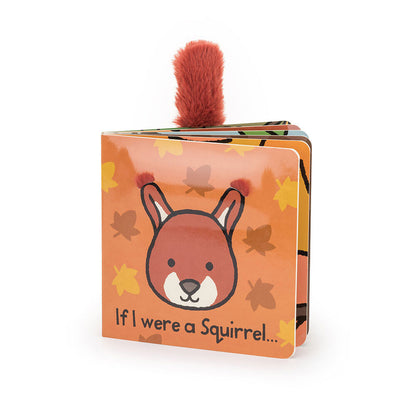 Jellycat Libro in inglese "If I were a Squirrel" - Apple Pie