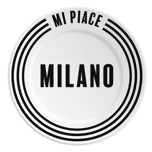 Ilaria I Made in Italy – Mi piace Milano | Piatto in Porcellana 16 cm