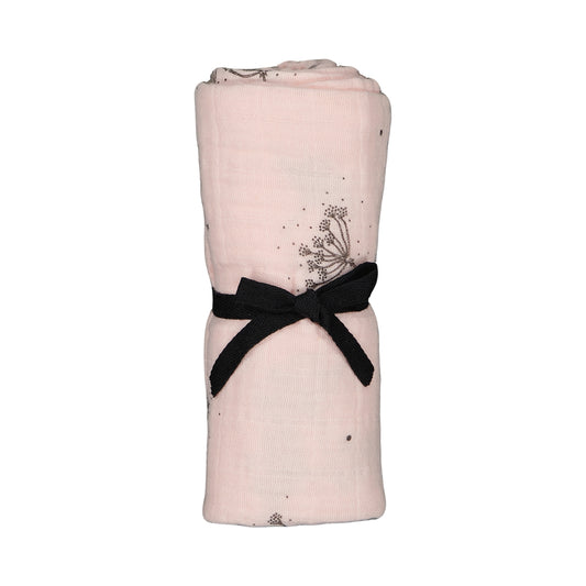 Panno in mussola 70 x 70 cm - Ombrelle Rosa - Apple Pie