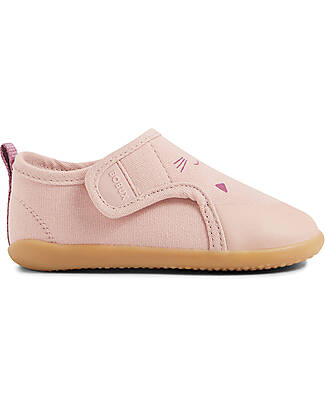 Scarpe bambini indoor Bobux I-Walk Nook Kitty Rose Smoke